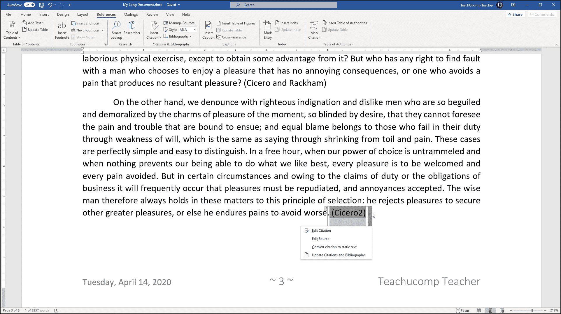 add placeholder text in word